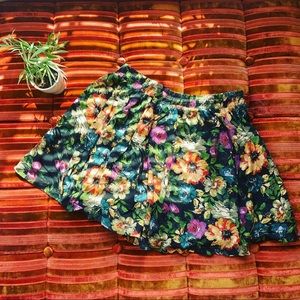 💐✨ Floral Pleated Mini Skirt ✨💐